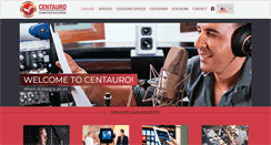 Desktop Screenshot of centauro.com