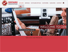 Tablet Screenshot of centauro.com